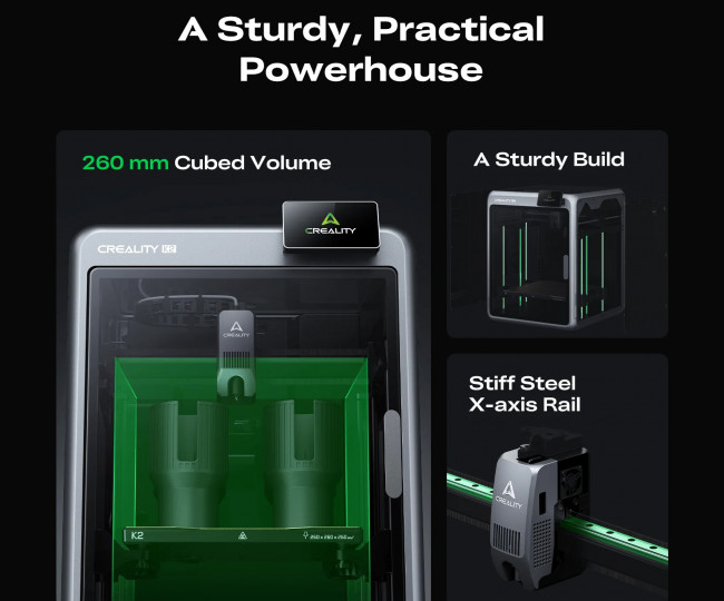 3D-принтер Creality K2/K2 Combo 3D Printer